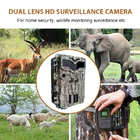 デュアルレンズ4Kビデオ 30FPS赤外線狩猟カメラ 高級トライルカメラ